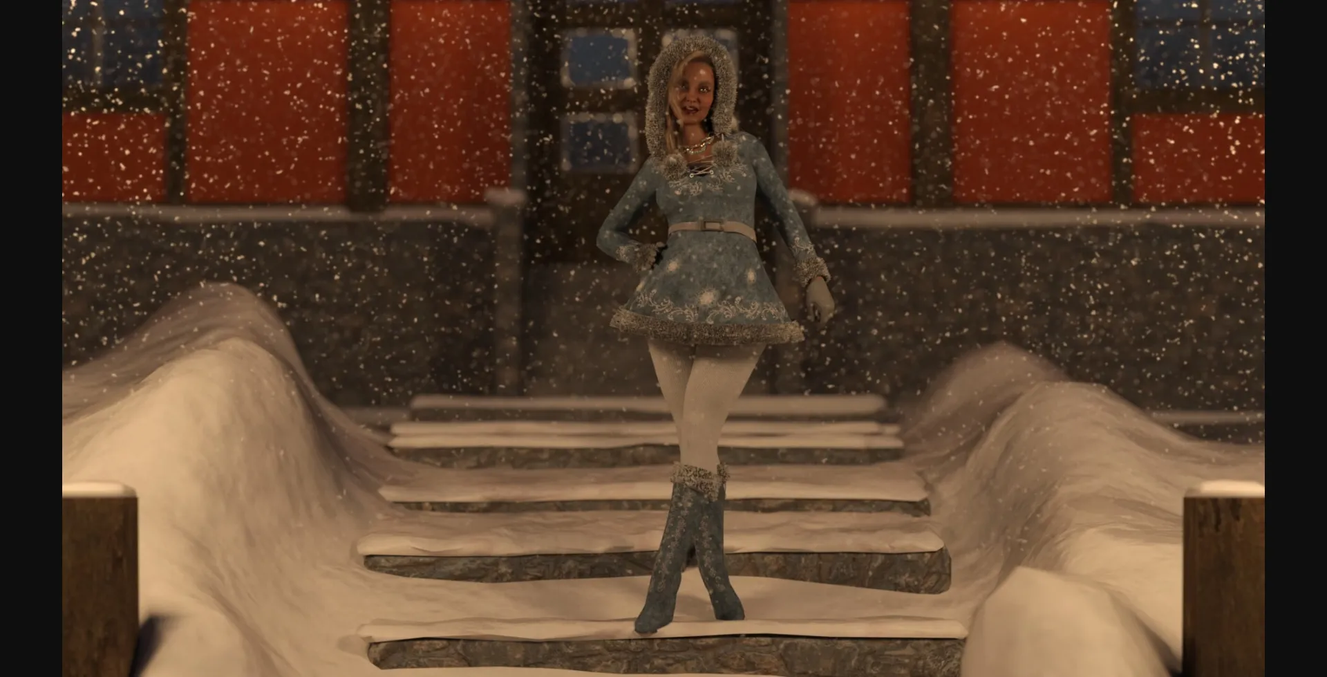 VN Ren'Py Completed Christmas Adventure [Final] [LLP Clerik Studio] | Free Adult Games