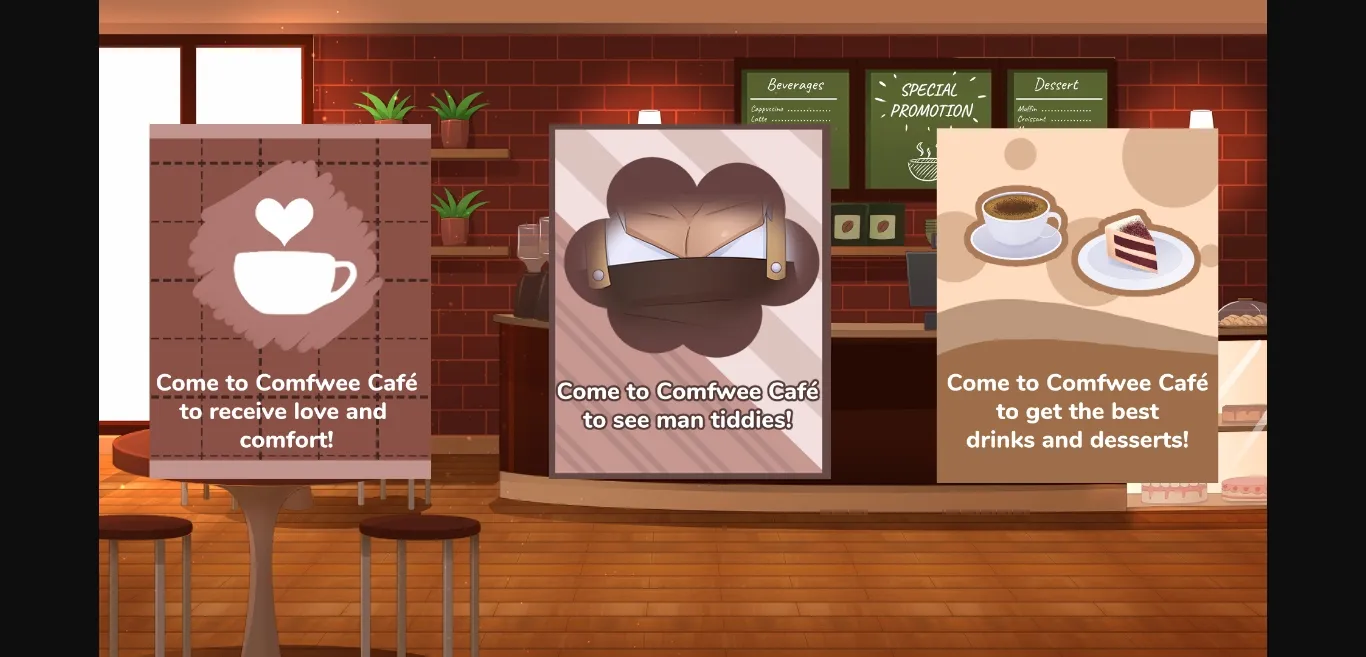 VN Ren'Py Completed Comfwee Café [Final] [Completed] | Free Adult Games