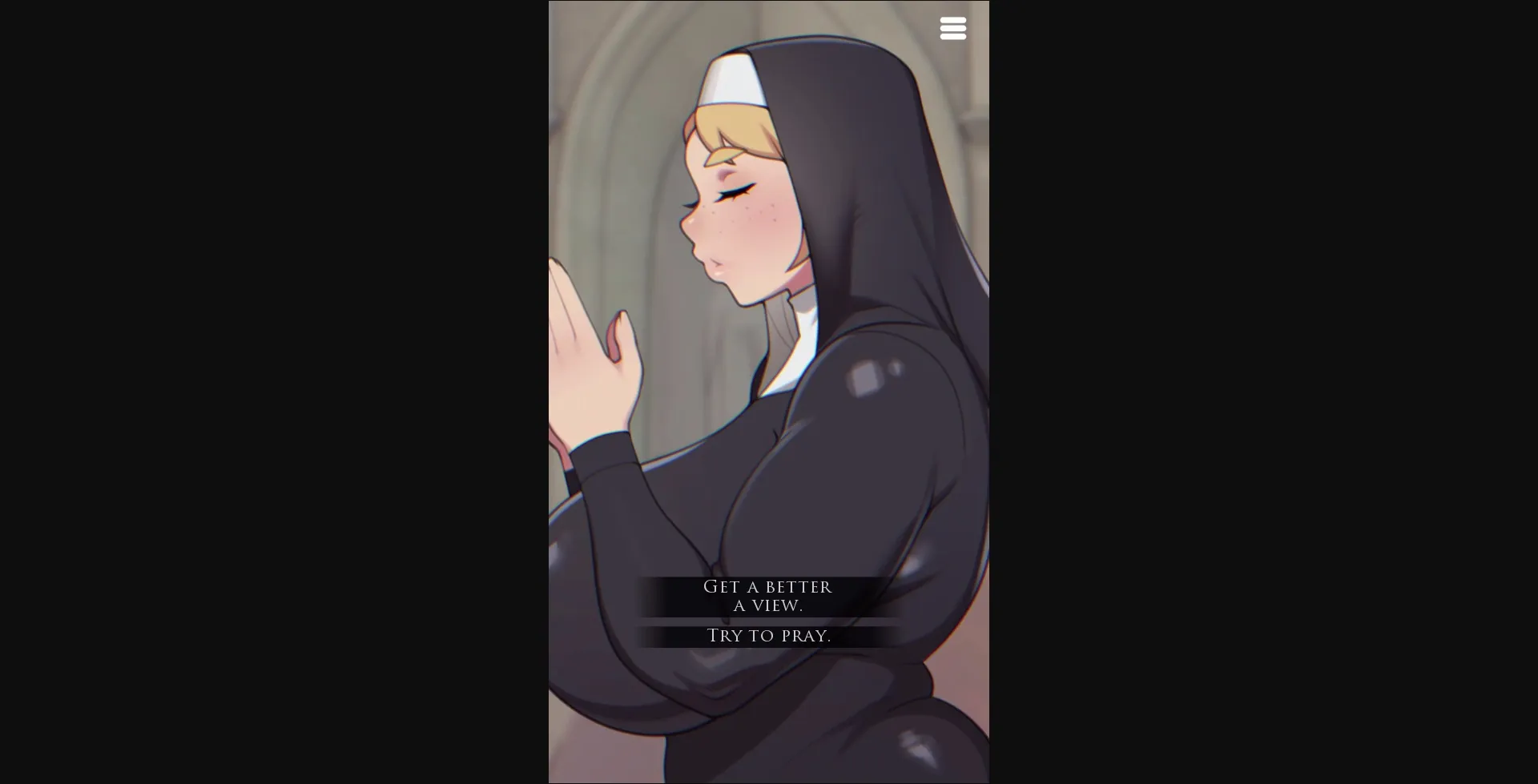VN Ren'Py Completed Corrupt a Nun [v1.1] [foxiCUBE Games] | Free Adult Games