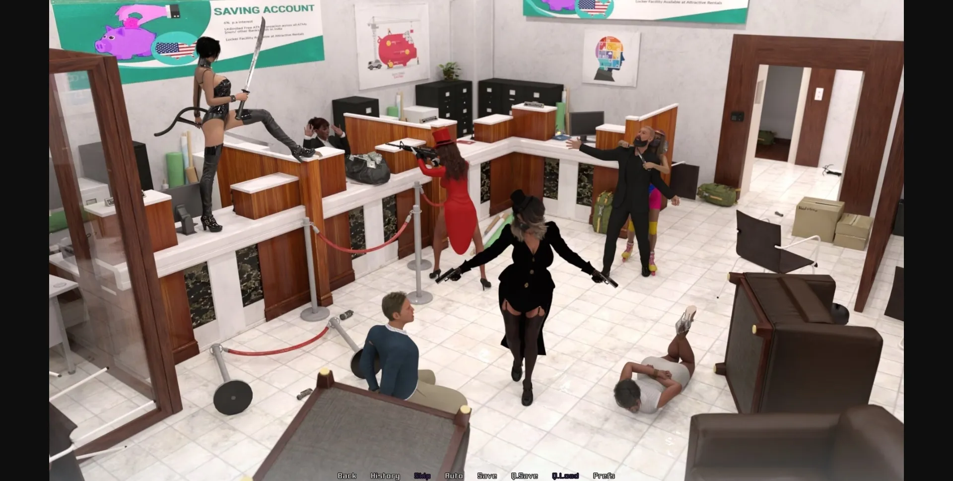 VN Ren'Py Completed Criminal Attraction! [v1.0.2 Patreon] [Space Samurai Games] | Free Adult Games