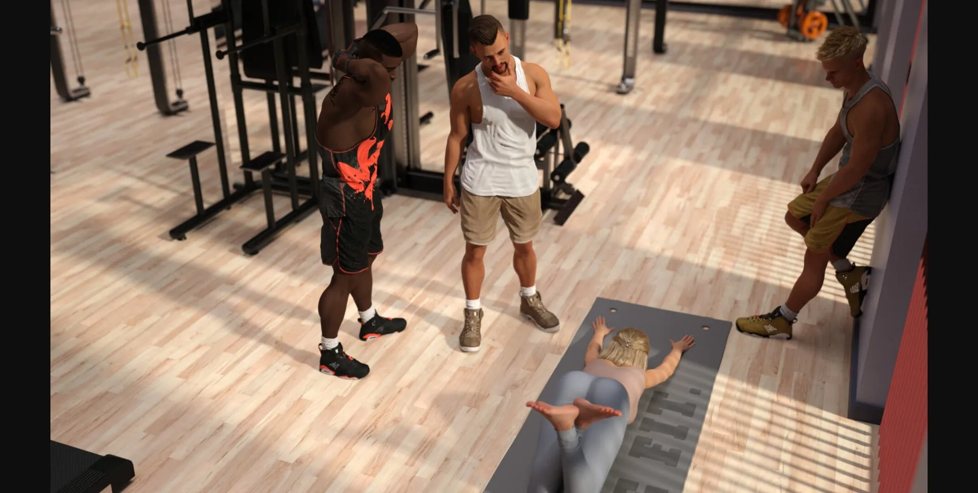 VN Ren'Py Completed Cuckold's Gym [v1.0] [GeoCuck Group] | Free Adult Games