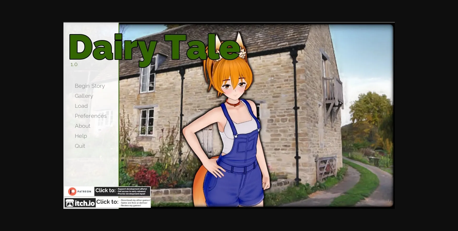 VN Ren'Py Completed Dairy Tale [v1.0] [Anonymoose Productions] | Free Adult Games