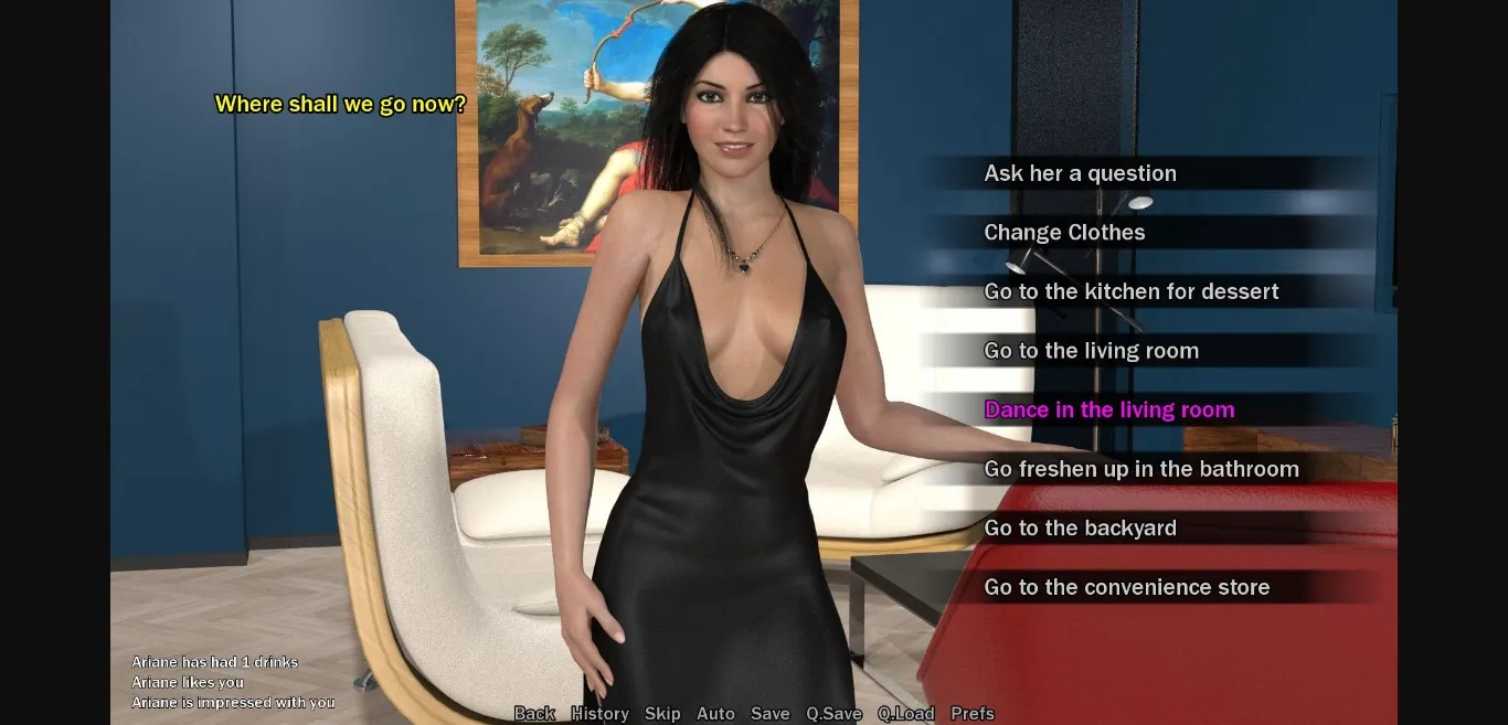 VN Ren'Py Completed Date Ariane Remastered [v1.5] [ArianeB] | Free Adult Games