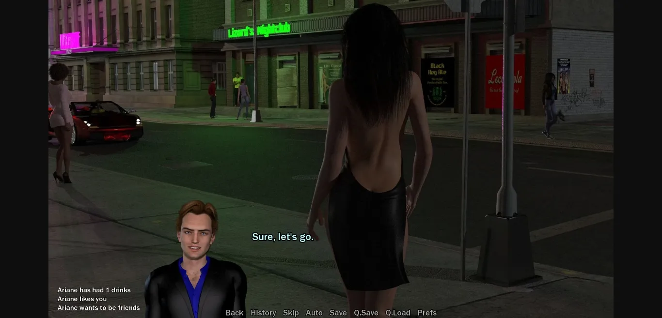 VN Ren'Py Completed Date Ariane Remastered [v1.5] [ArianeB] | Free Adult Games