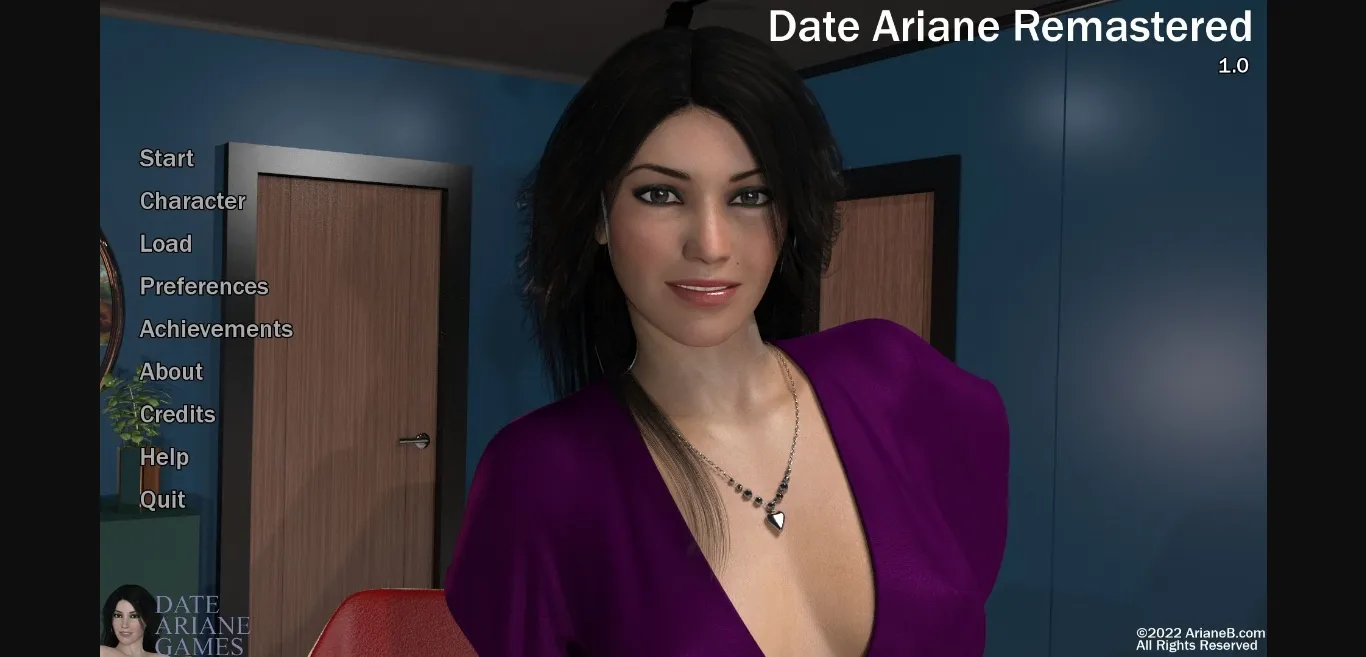 VN Ren'Py Completed Date Ariane Remastered [v1.5] [ArianeB] | Free Adult Games