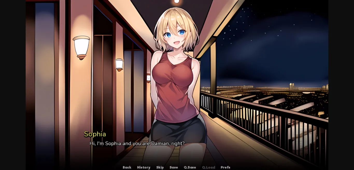 VN Ren'Py Completed Date Sophia [v1.0] [LewdSama] | Free Adult Games