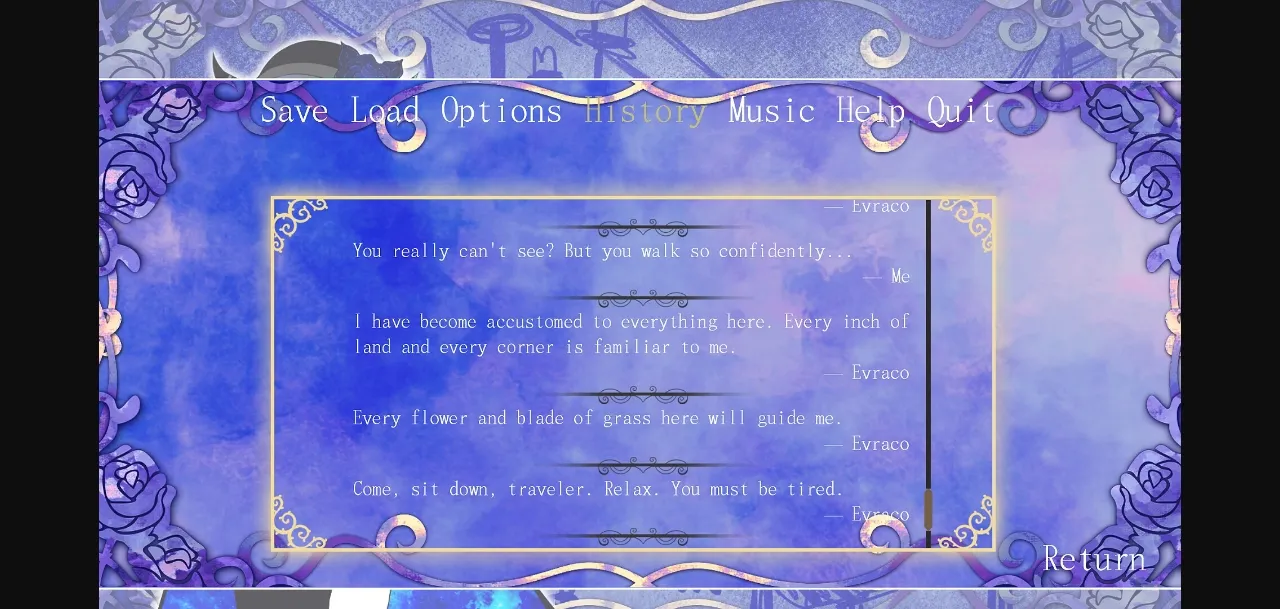 VN Ren'Py Completed Days with Evraco - The Blind Witch in Blue Forest [v1.0] [Just kidding entertainment   Plumko] | Free Adult Games