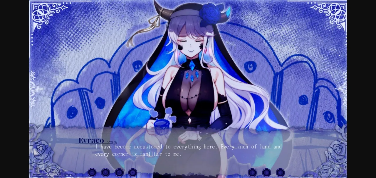 VN Ren'Py Completed Days with Evraco - The Blind Witch in Blue Forest [v1.0] [Just kidding entertainment   Plumko] | Free Adult Games