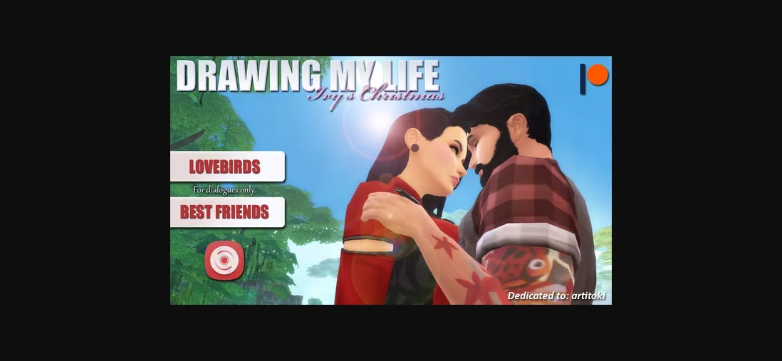 VN Ren'Py Completed Drawing My Life - Ivy's Christmas [v1.0] [Forefinger] | Free Adult Games