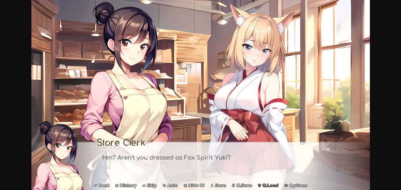 VN Ren'Py Completed Fox Spirit Contract [Final] [Artoonu] | Free Adult Games