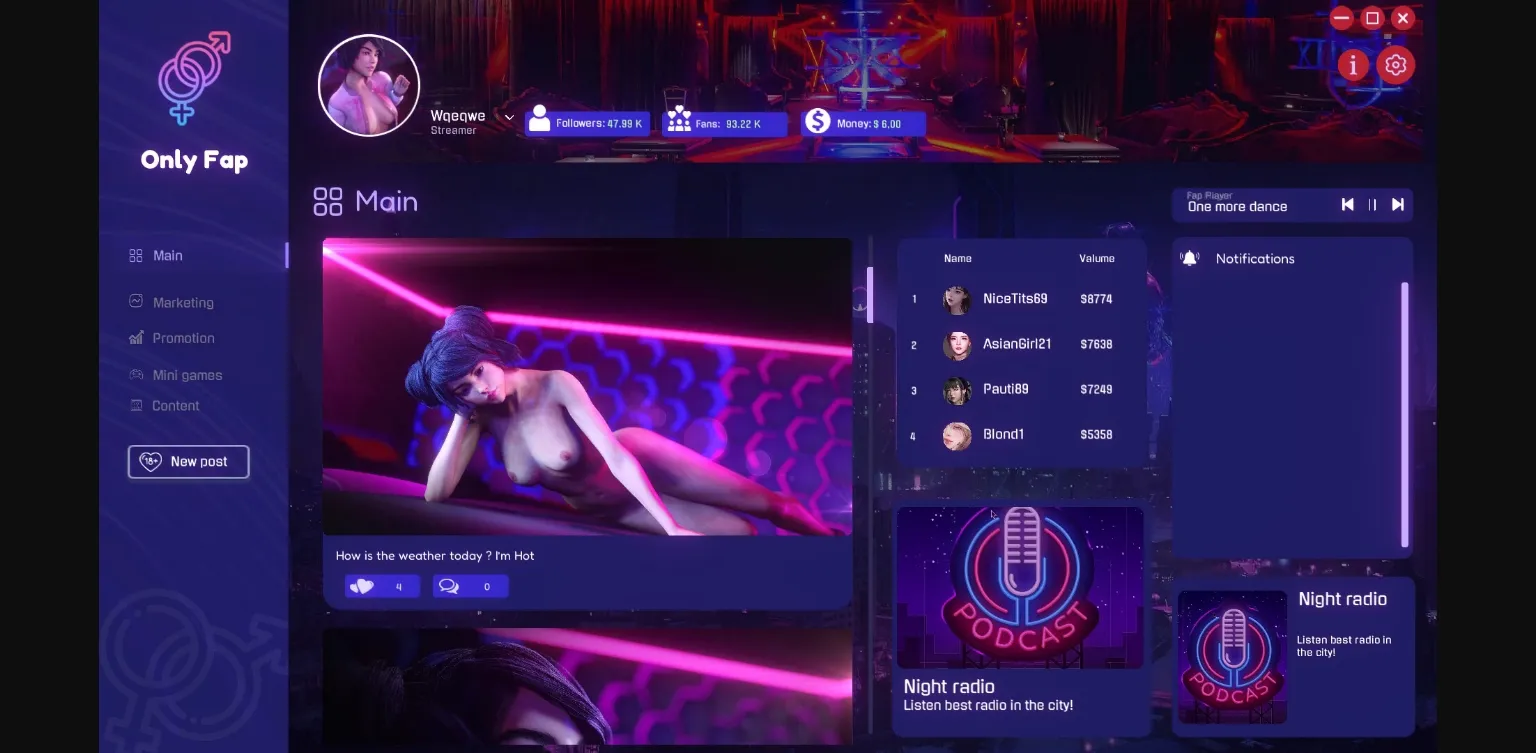 Unity Completed OnlyFap Simulator 4 [Final] [BanzaiProject] | Free Adult Games