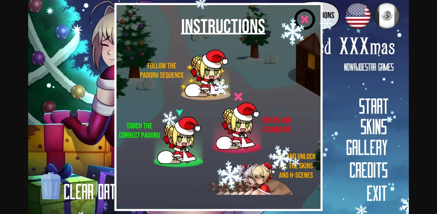 Unity Completed Padoru's Stuffed XXXmas [Final] [NowaJoestar Support] | Free Adult Games