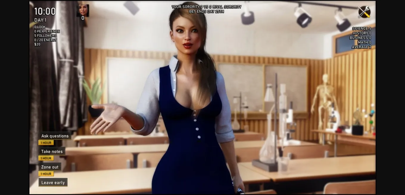 Unity Completed Pledge  Naughty Sorority Girls [Final] [Lesson of Passion] | Free Adult Games