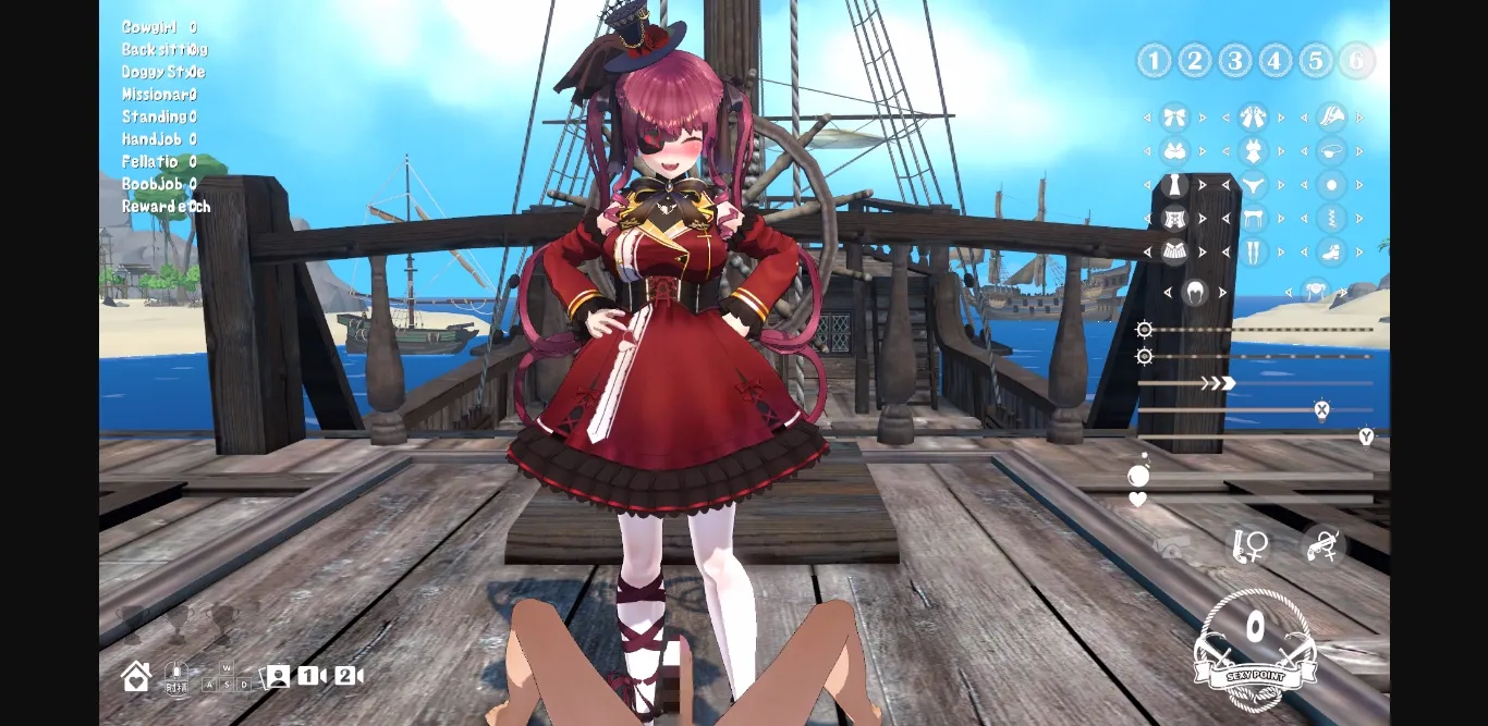 Unity Completed Sailing! I Want to Fuck the Big-Breasted Captain of My Dreams! [Final] [MofuMofuGames] | Free Adult Games