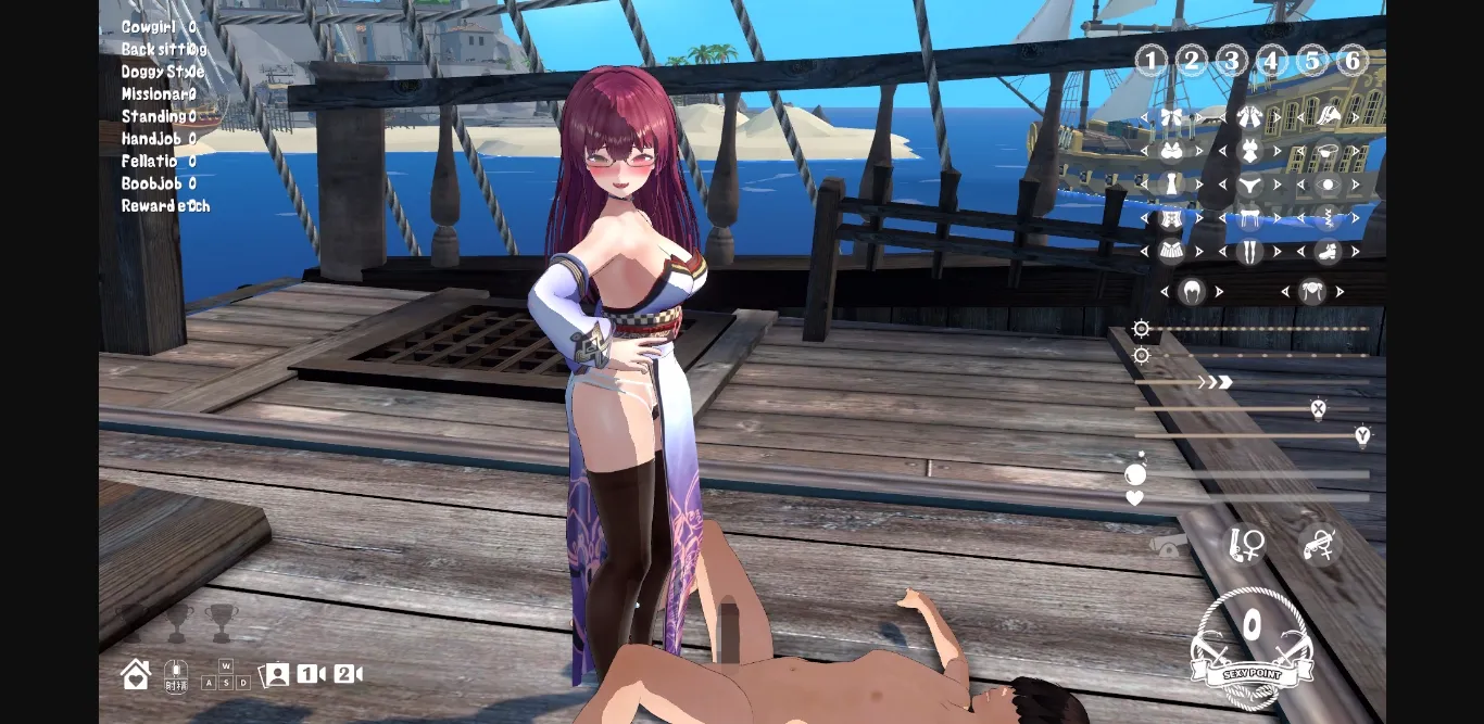 Unity Completed Sailing! I Want to Fuck the Big-Breasted Captain of My Dreams! [Final] [MofuMofuGames] | Free Adult Games