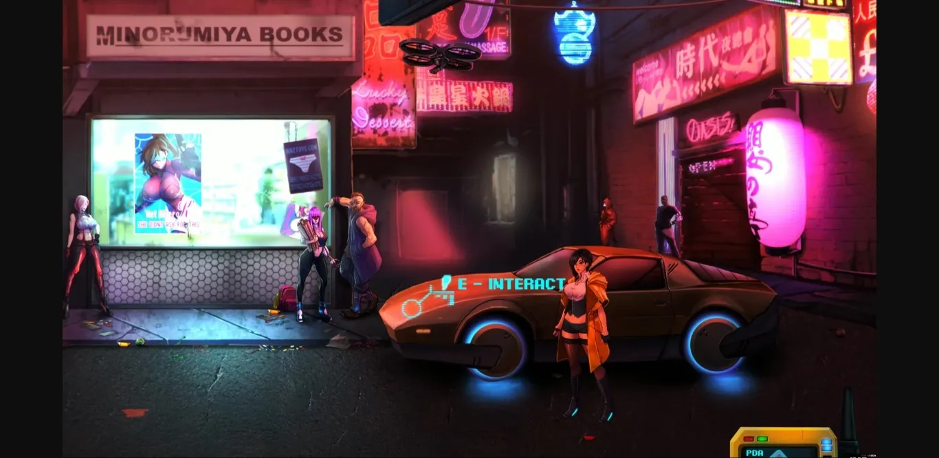 Unity Completed Sense   A Cyberpunk Ghost Story [v1.1] [Suzaku   Top Hat Studios] | Free Adult Games