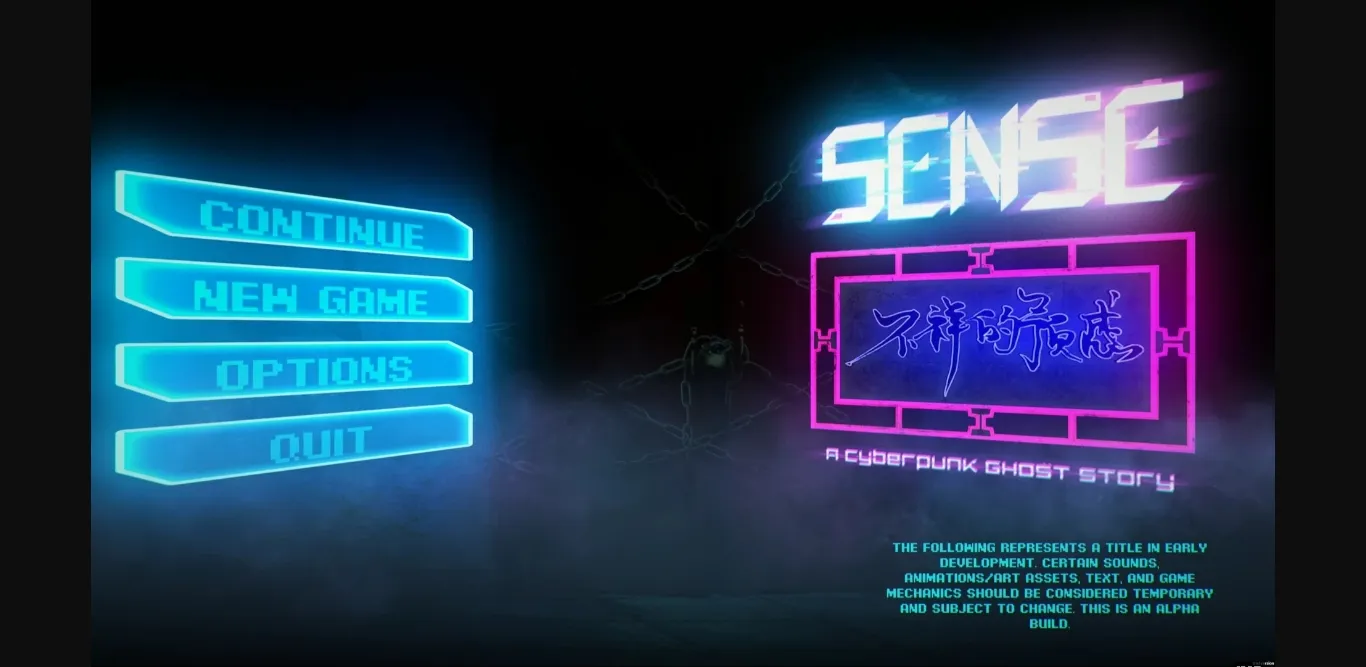 Unity Completed Sense   A Cyberpunk Ghost Story [v1.1] [Suzaku   Top Hat Studios] | Free Adult Games