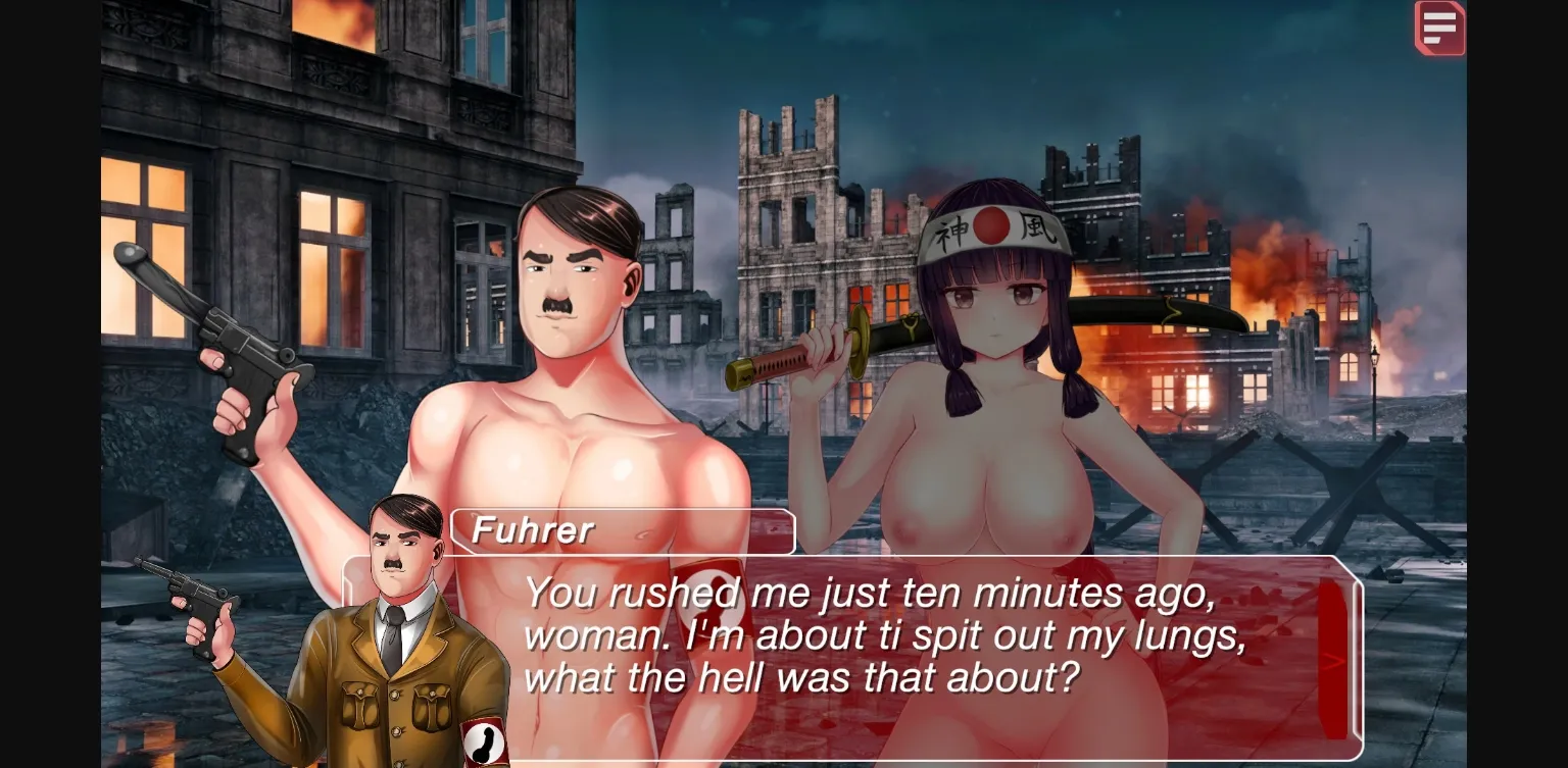 Unity Completed Sex with Hitler [Final] [Romantic Room] | Free Adult Games
