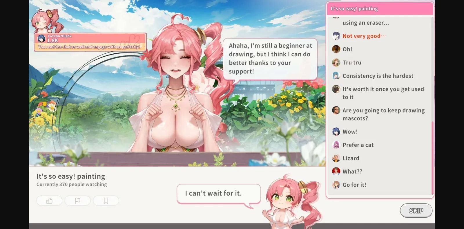 Unity Completed Streaming ON! VTuber Training [v1.0.0] [Momentum Games] | Free Adult Games