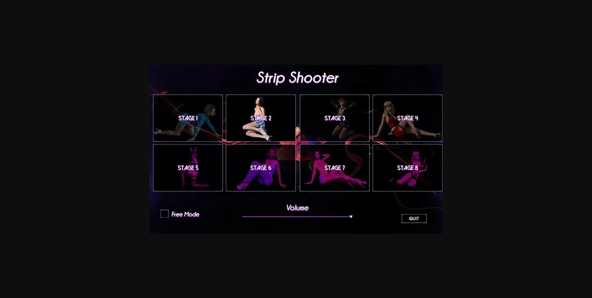 Unity Completed Strip Shooter [v1.1.0] [Sin's Temptation] | Free Adult Games