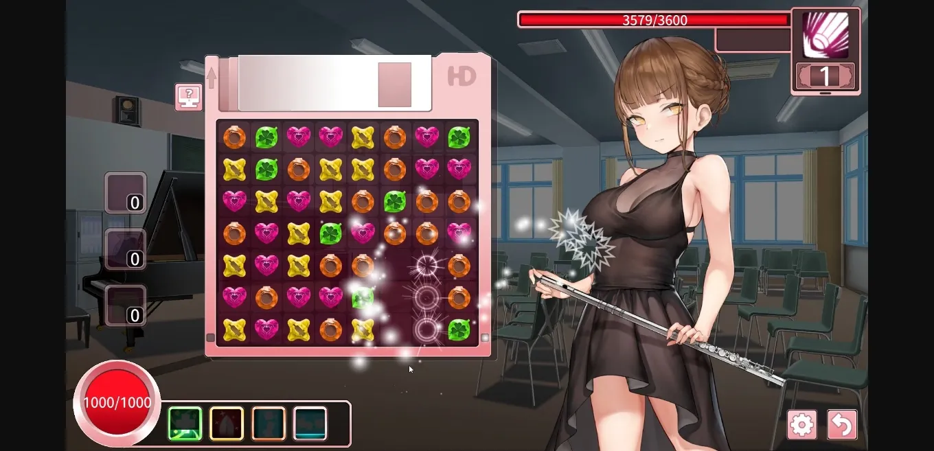 Unity Completed Talent Club  Match 3 Puzzle [Final] [Ex-Erotia] | Free Adult Games