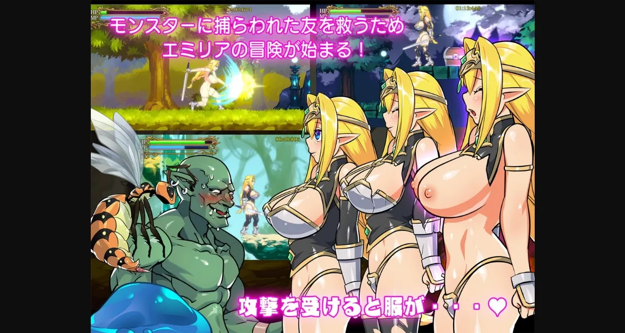 Unity Completed The Elven Swordswoman and the Den of Lewd Beasts [v1.2] [Momomankoubou] | Free Adult Games