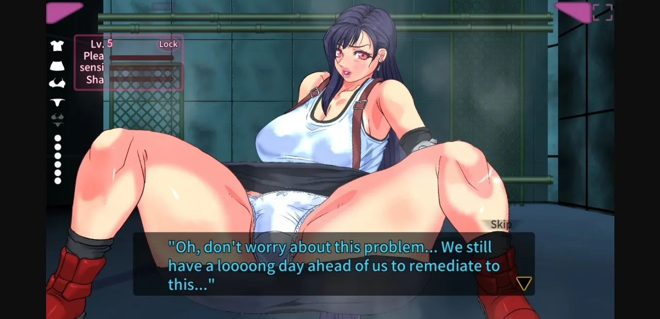 Unity Completed Tifa's Touch Harassment Battle! [Final] [HIGHLEG.PEACH] | Free Adult Games