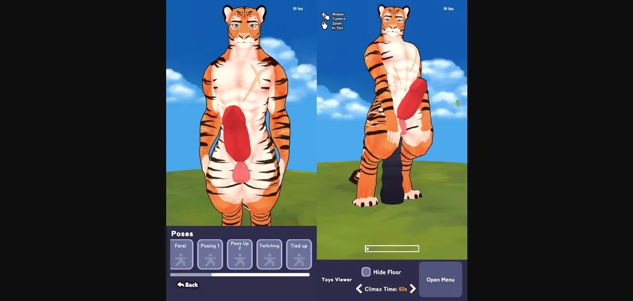 Unity Completed Tiger Virtual Pet [v1.1.1] [SatyrKing] | Free Adult Games