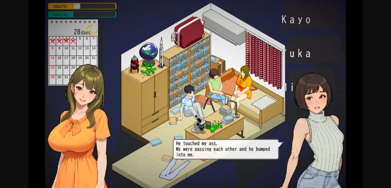 Unity Completed Tokyo College Girls  The Nerd & Queen Bees [Final] [Faculty] | Free Adult Games