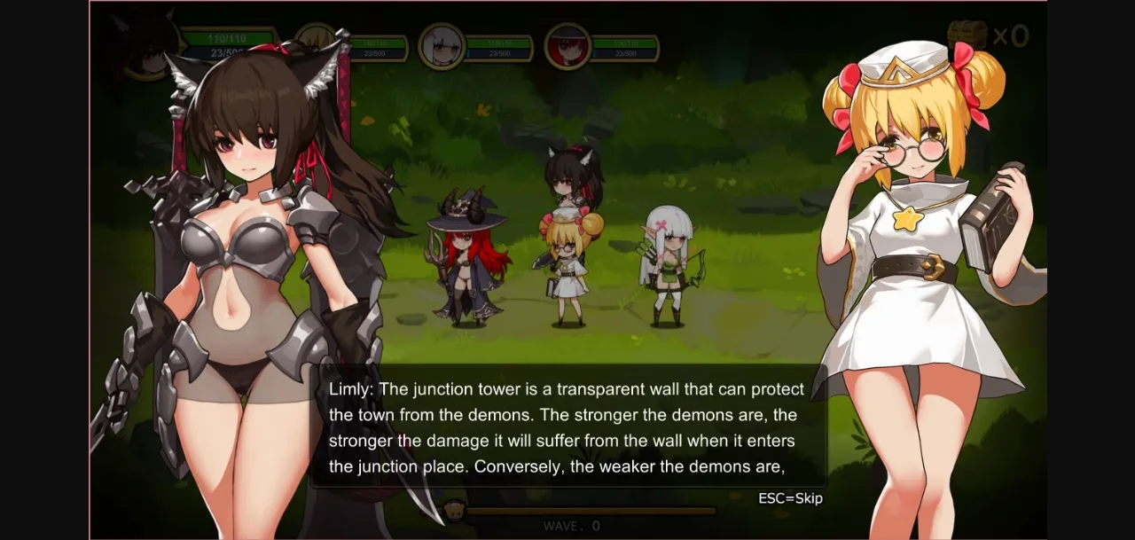 Unity Completed Treasure Chest Corps - Fight Demons to Restore the Barrier [Final] [WhitePeach] | Free Adult Games