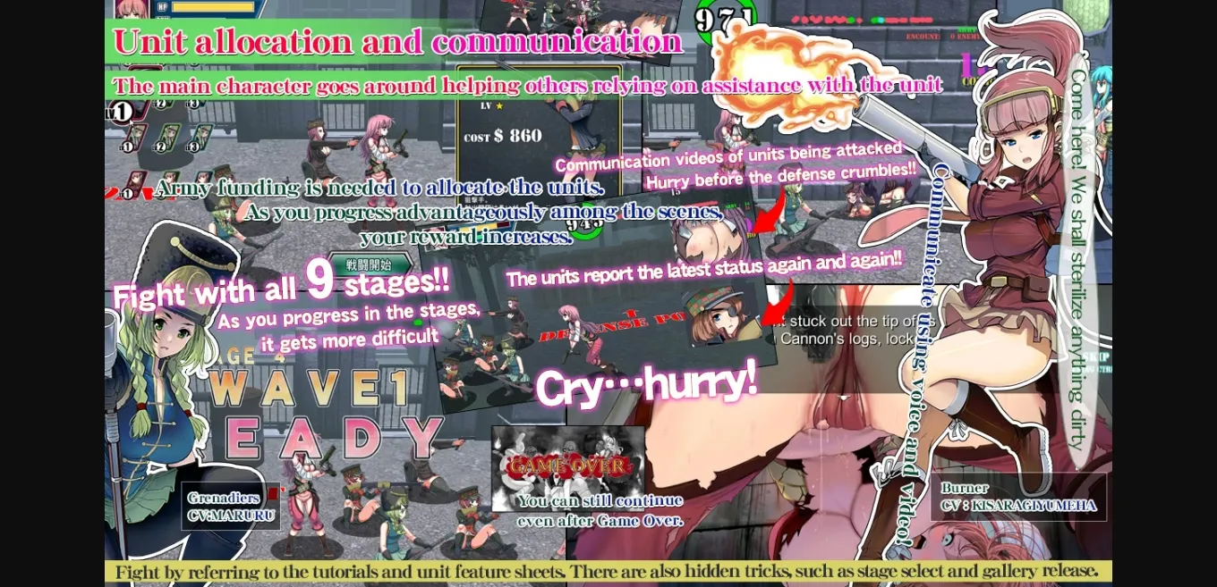 Unity Completed Womens Defence [Circle King] | Free Adult Games