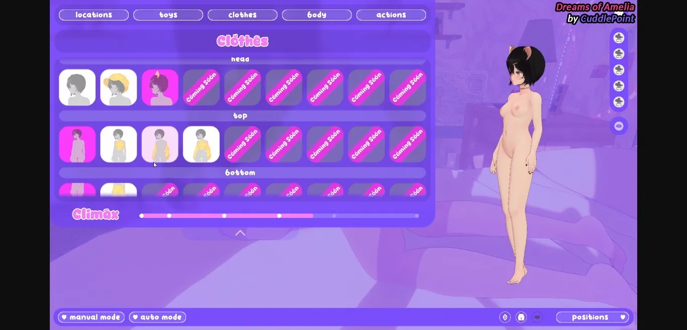 Unity Dreams of Amelia [v0.8.6] [CuddlePoint] | Free Adult Games