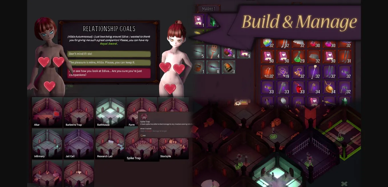 Unity Dungeon  Keep Her [v0.18 Alpha] [keepherdev] | Free Adult Games