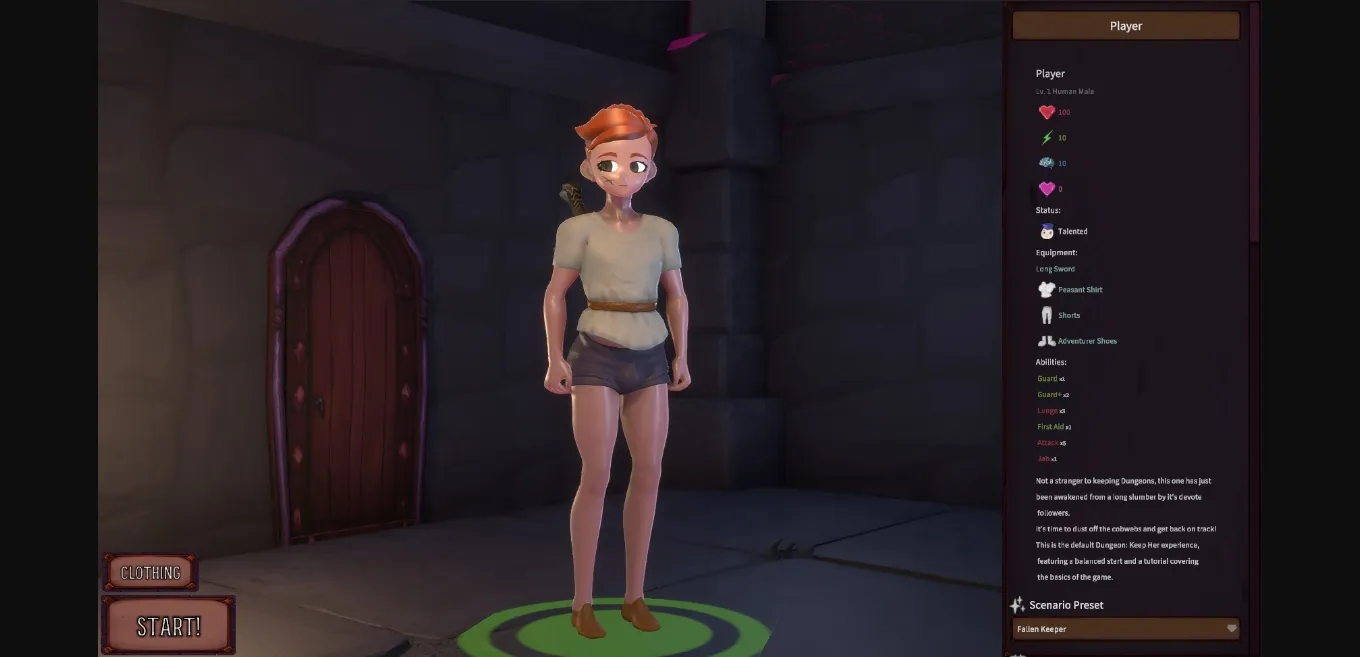 Unity Dungeon  Keep Her [v0.18 Alpha] [keepherdev] | Free Adult Games