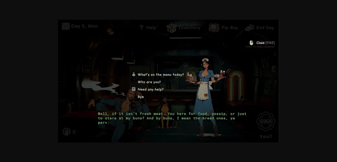 Unity Fallout  Pip-Booty [v0.5b] [Cumshot Chronicles Interactive] | Free Adult Games