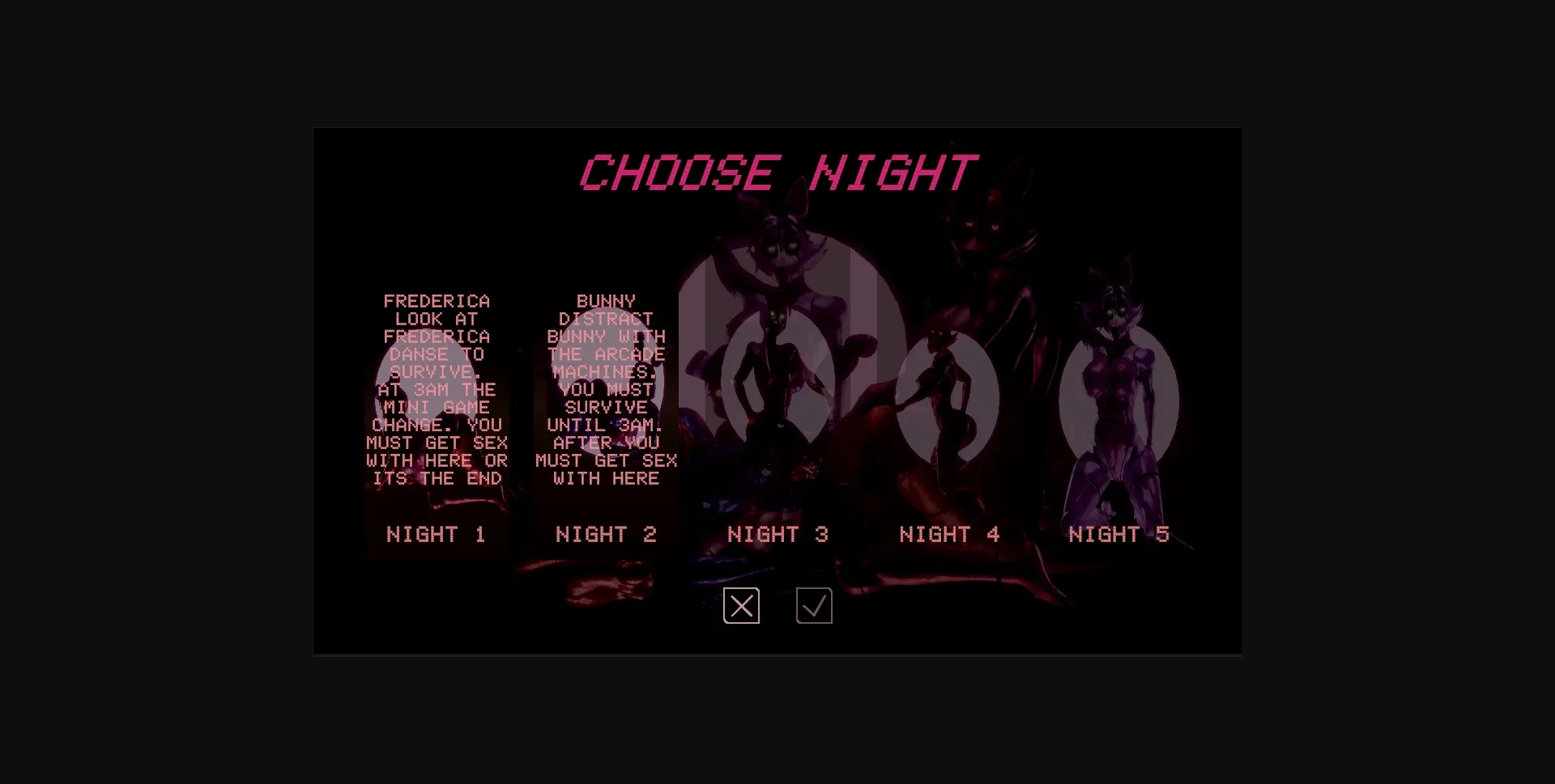 Unity Five Nights at KinksDom [v1.0.2 Alpha Remake] [LoSoSAnimation] | Free Adult Games