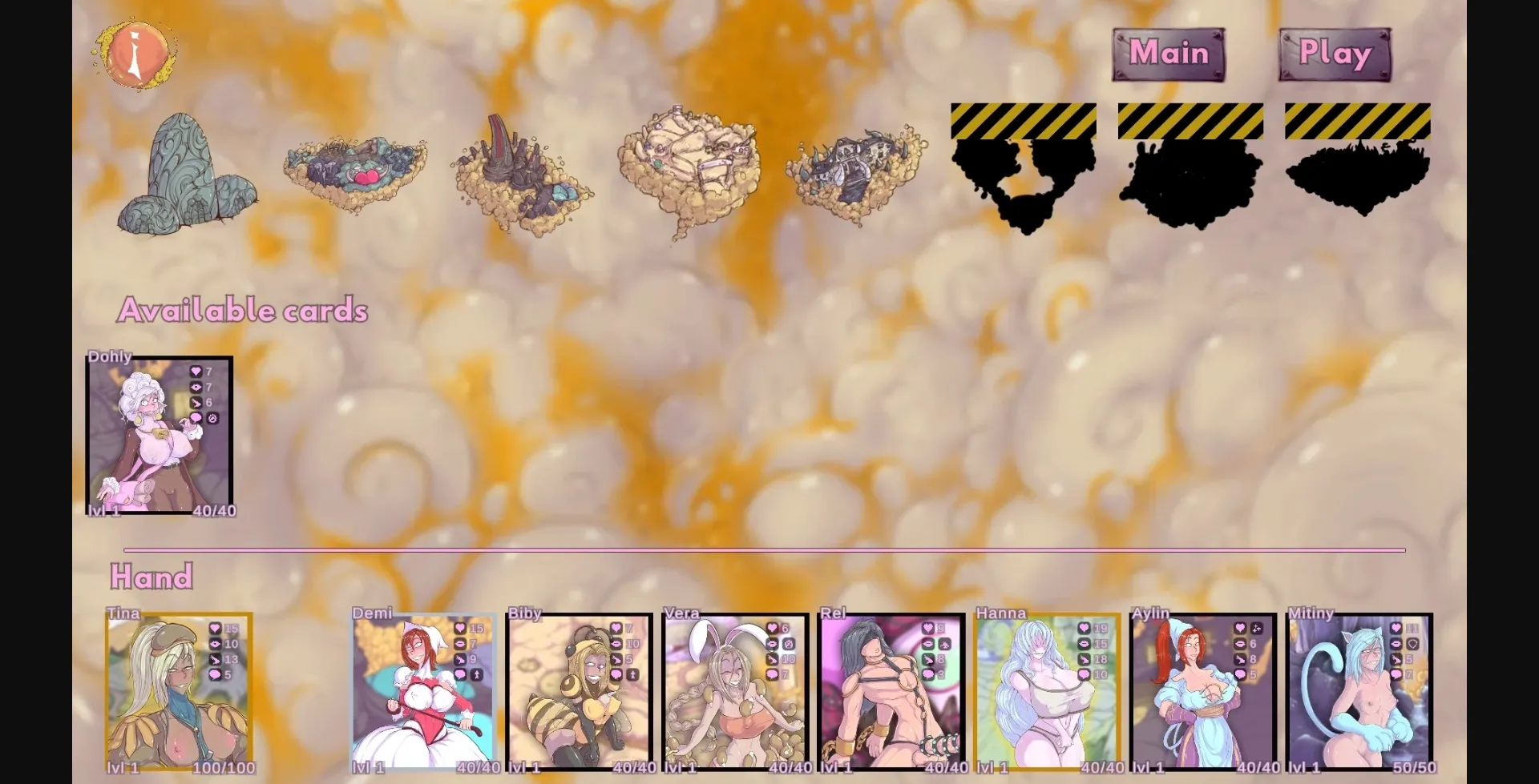 Unity Frisky island - Card Game [v1.2a] [Knot Games] | Free Adult Games