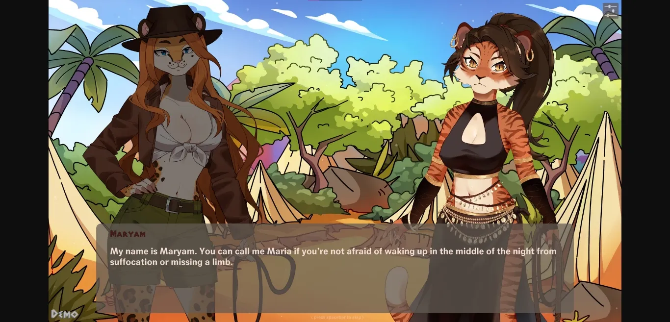 Unity Furry Adventure Club and the Holy Grail [Demo] [Furry Dreams Lab] | Free Adult Games