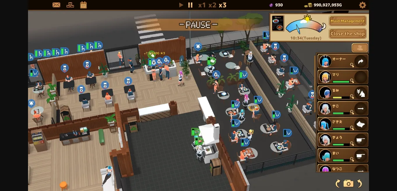 Unity Futanari Coffee Shop [v0.5] [W77Games] | Free Adult Games