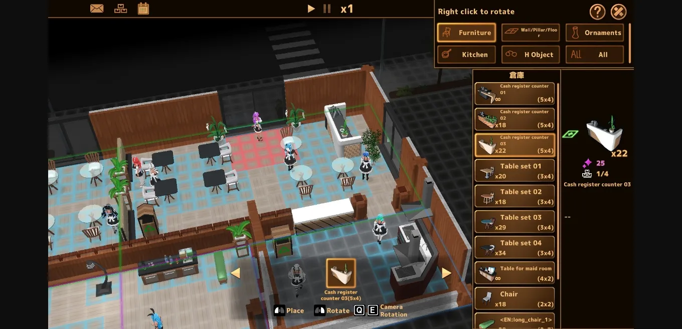 Unity Futanari Coffee Shop [v0.5] [W77Games] | Free Adult Games