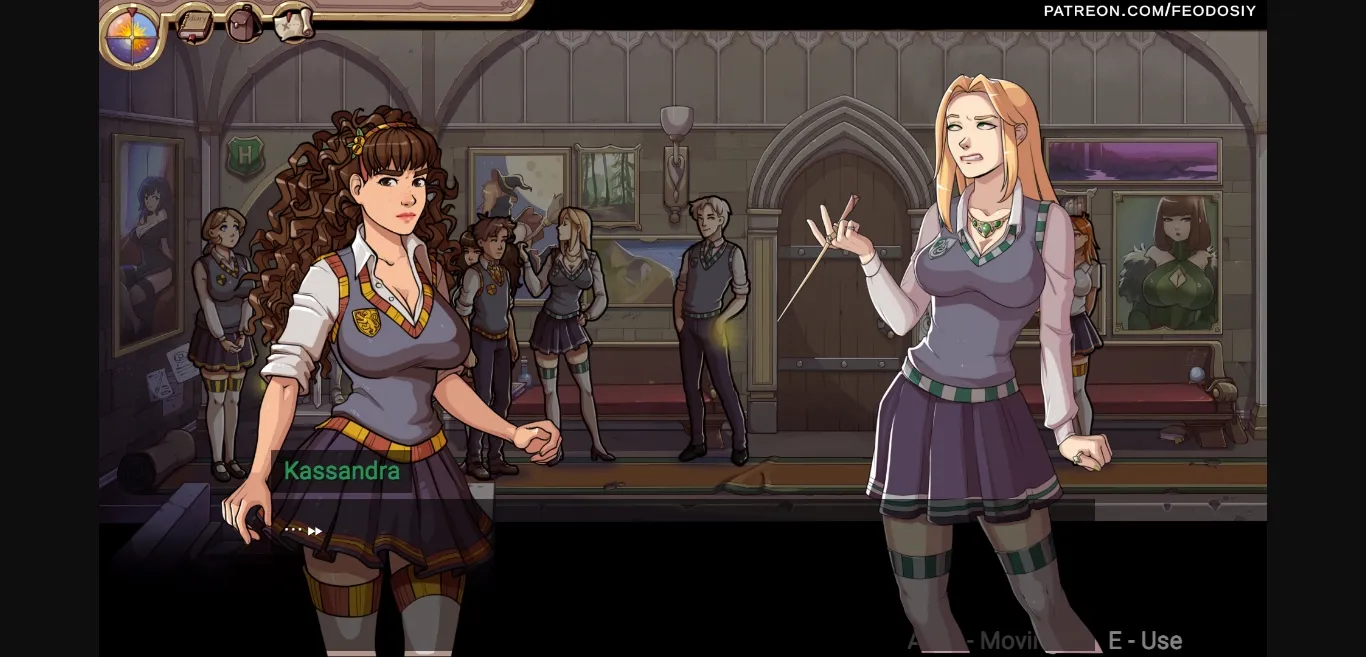 Unity Hogwarts  Magic Lessons [New Year] [Feodosiy] | Free Adult Games