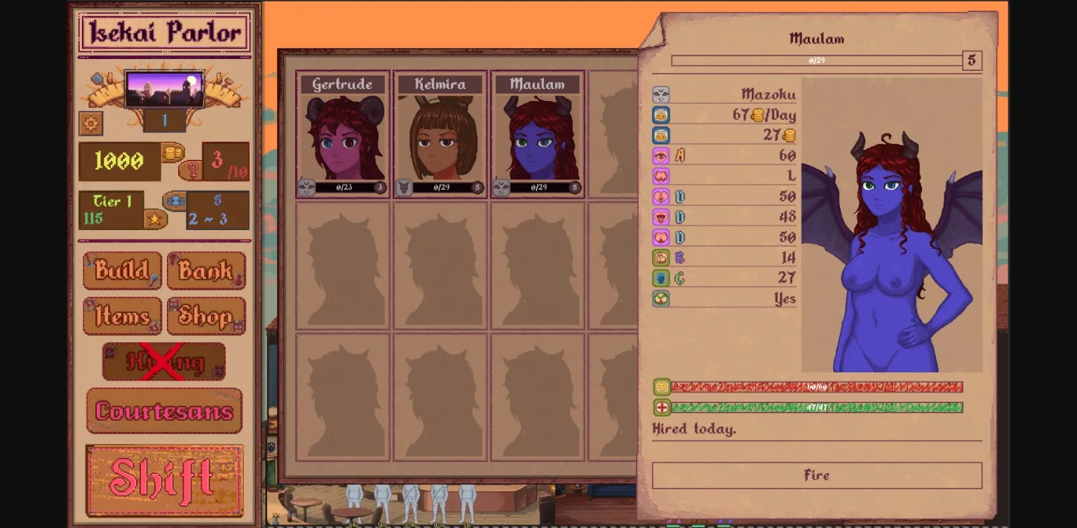 Unity Isekai Parlor Simulator [v1.9.2] [Studio Echydna] | Free Adult Games