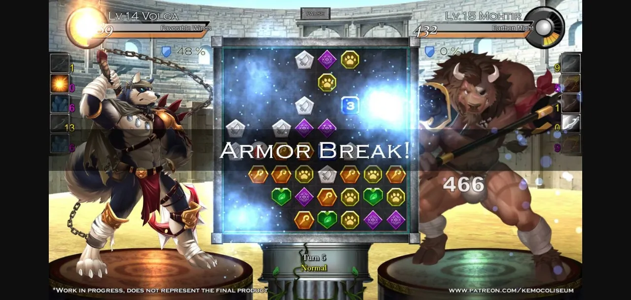 Unity Kemo Coliseum [CH1-5 Revised] [Dudedle Studio] | Free Adult Games