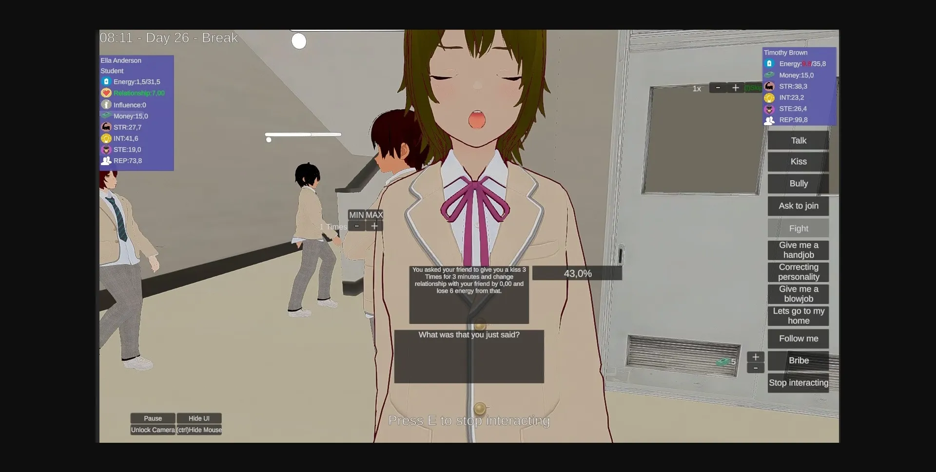 Unity King of the School [v0.15] [Azteca] | Free Adult Games