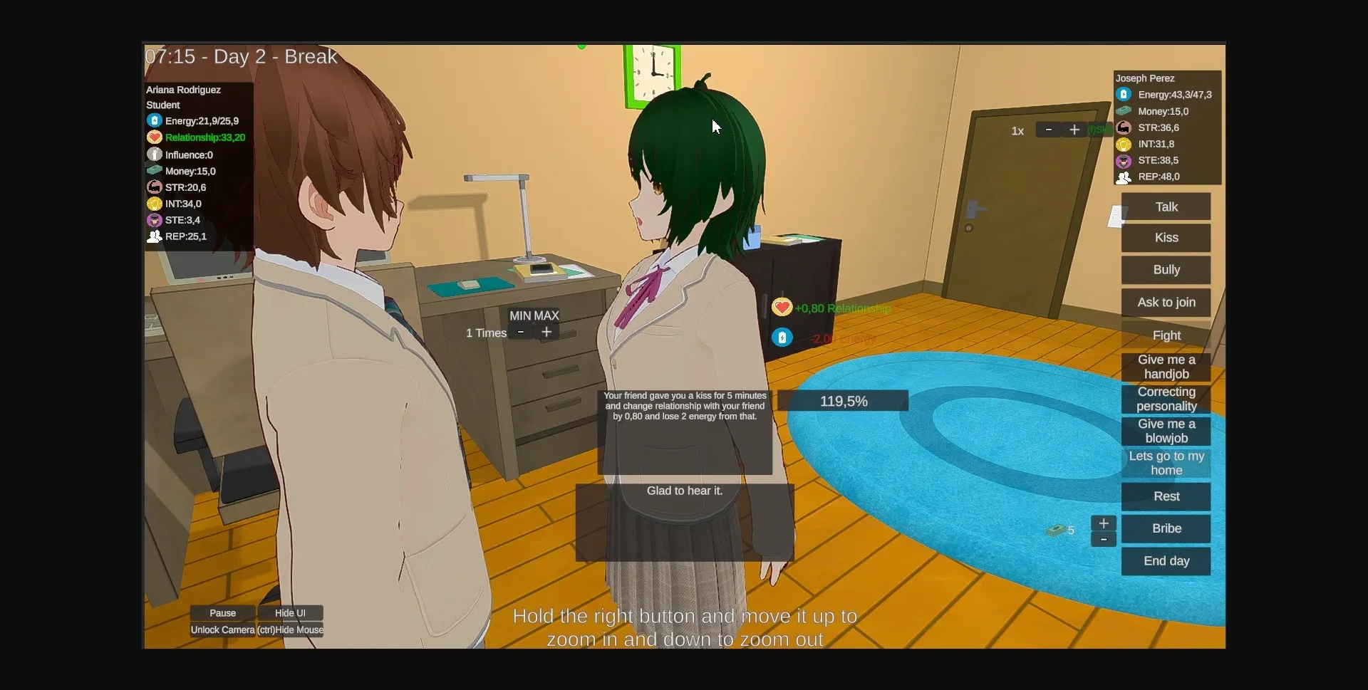 Unity King of the School [v0.15] [Azteca] | Free Adult Games