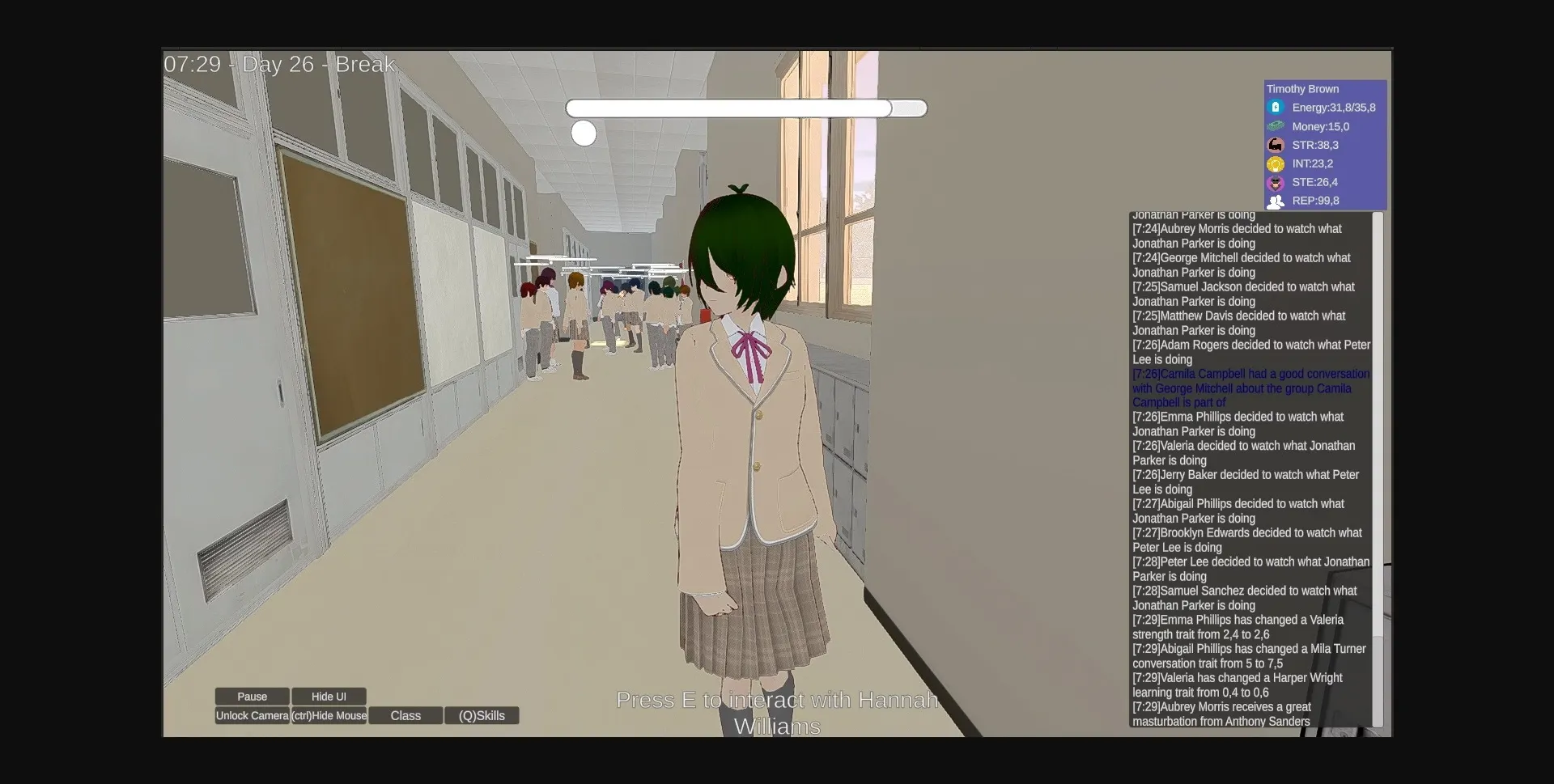 Unity King of the School [v0.15] [Azteca] | Free Adult Games