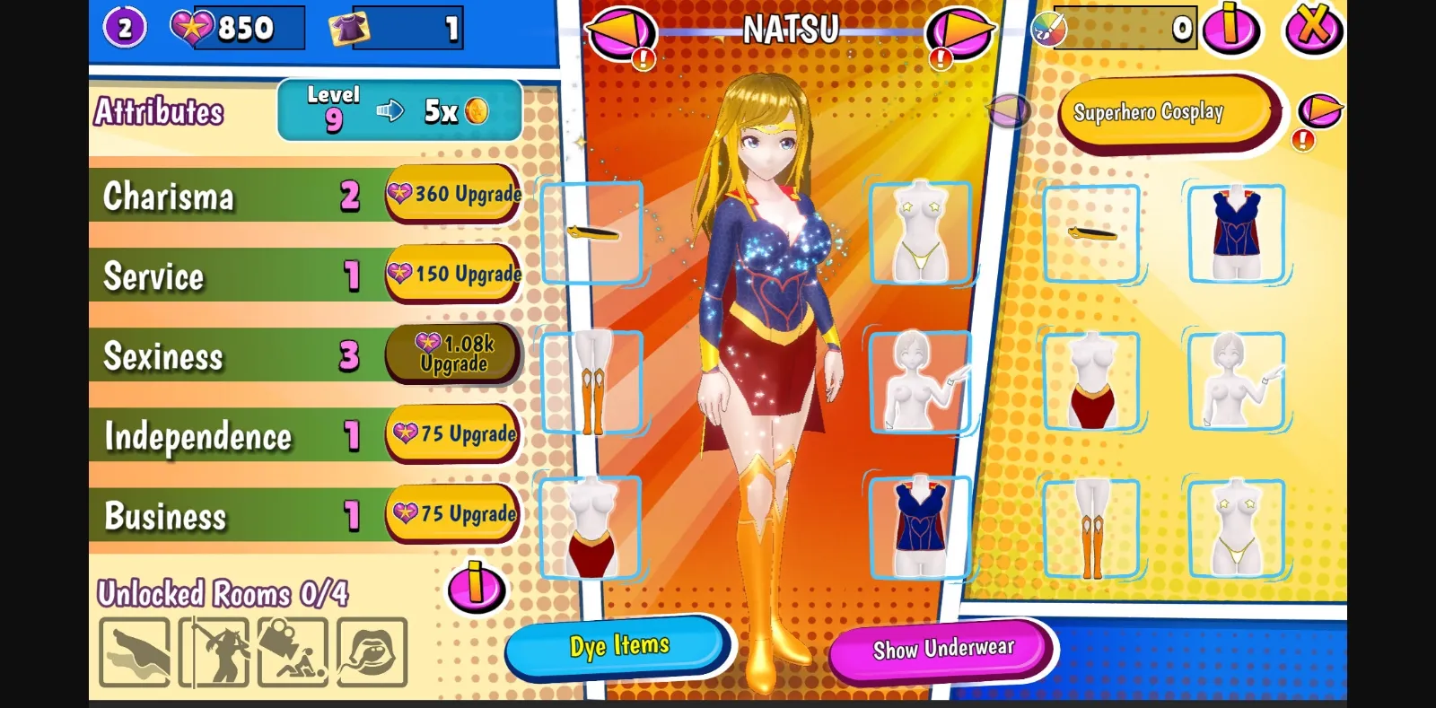 Unity Kinky Cosplay Heroes [2024-10-24] [Sexy Hentai Games Factory] | Free Adult Games