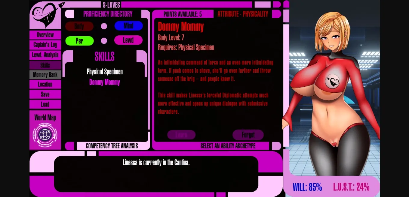 Unity Light-Space Love [v0.50] [Halftilt] | Free Adult Games