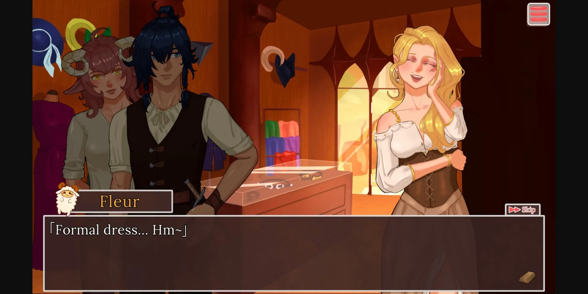 Unity My evil magician boss suddenly loves me ! [Demo v0.4] [GEARL MATRIX] | Free Adult Games