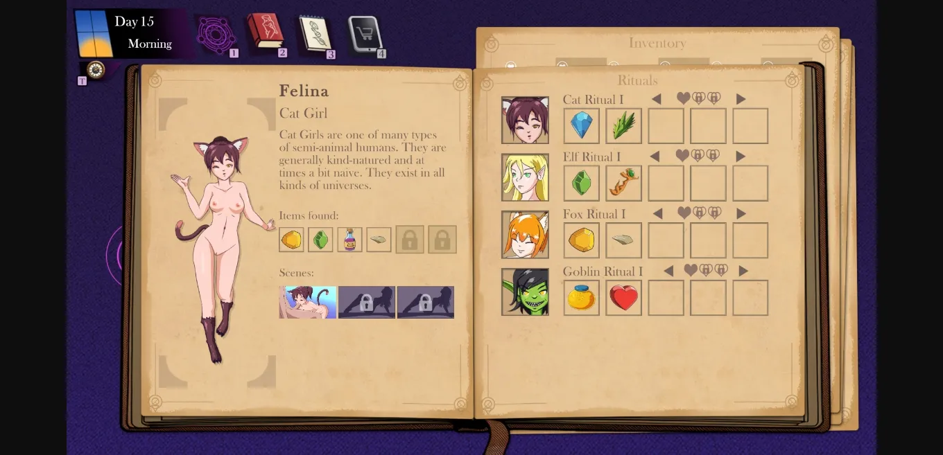 Unity Naughty Summoner [v0.2a] [Night Lantern] | Free Adult Games